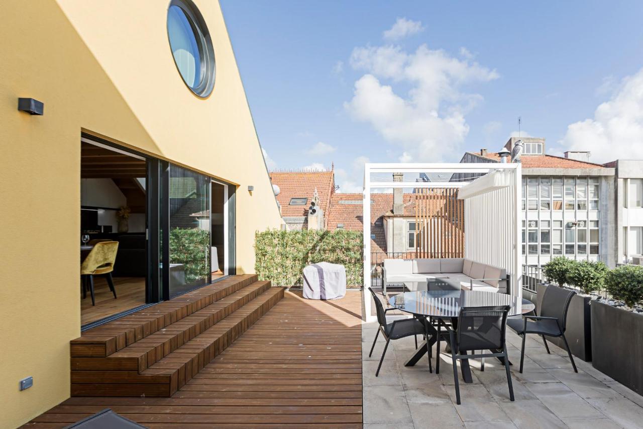 Downtown Duplex W/ Amazing Terrace By Lovelystay OOporto Exterior foto